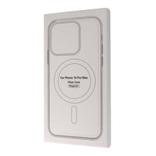 Clear MagSafe anti - shock TPU hoesje voor iPhone 16 Pro Max met box verpakking