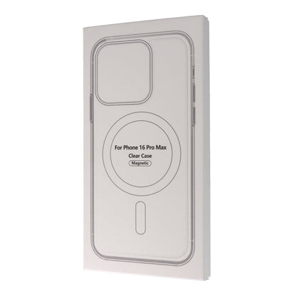 Clear MagSafe anti - shock TPU hoesje voor iPhone 16 Pro Max met box verpakking