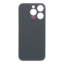 Batterij cover met plaklaag voor iPhone 16 Pro Large Hole Natural Titanium OEM