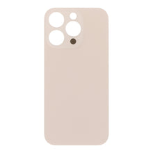 Batterij cover met plaklaag voor iPhone 16 Pro Large Hole desert titanium OEM
