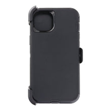 Defender - serie Harde PC+TPU Anti - val Hoes voor iPhone 14 Plus Zwart