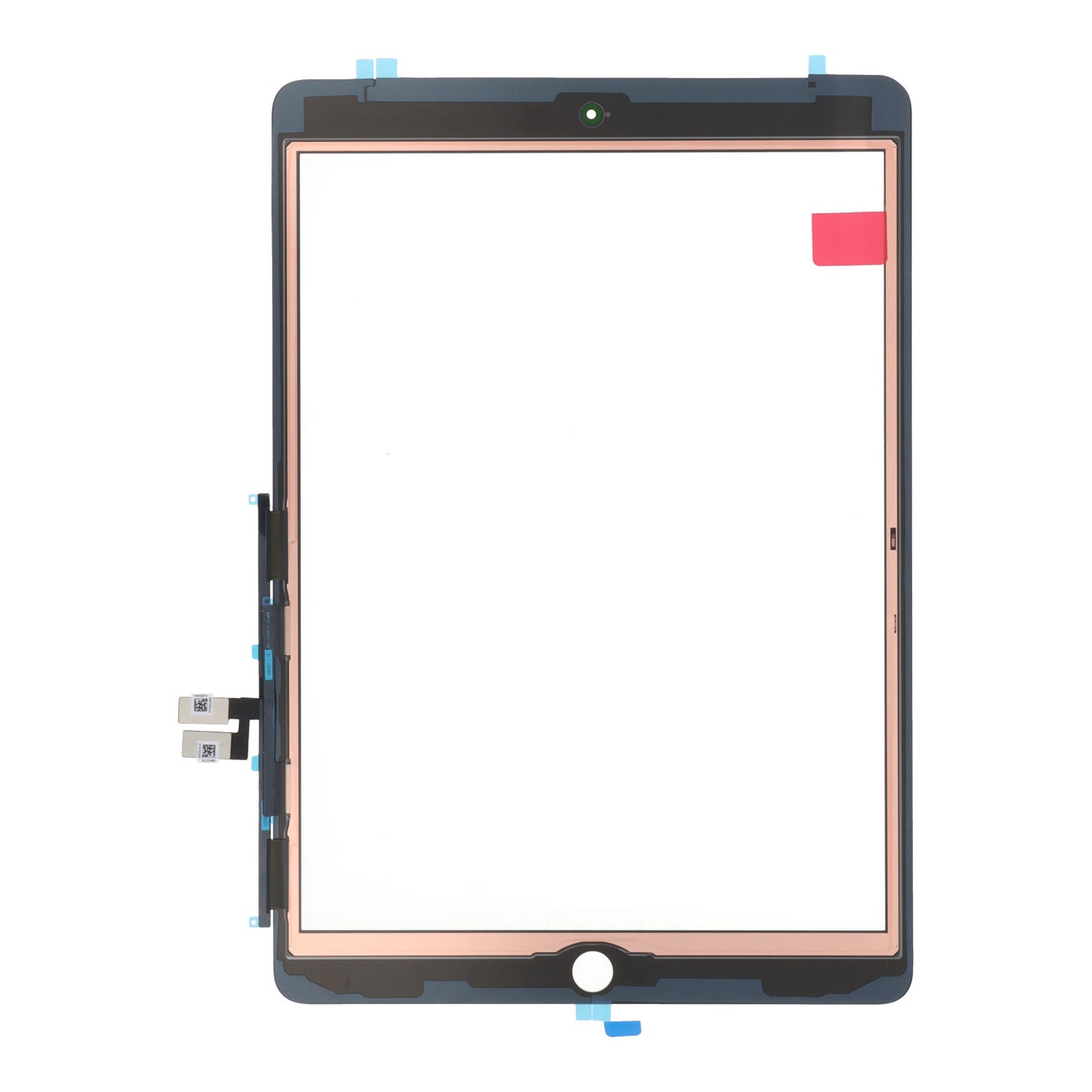 Touchscreen + plaklaag voor iPad 10.2 2019 (iPad 7th)/10.2 2020 (8th) Zwart OEM