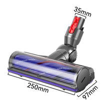 Directe aandrijving elektrische vloerborstel voor Dyson V7/V8/V10/V11 zachte fluwelen staafborstelversie HQ