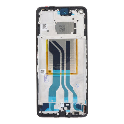 Display met frame voor Realme GT2 zwart (Origineel)