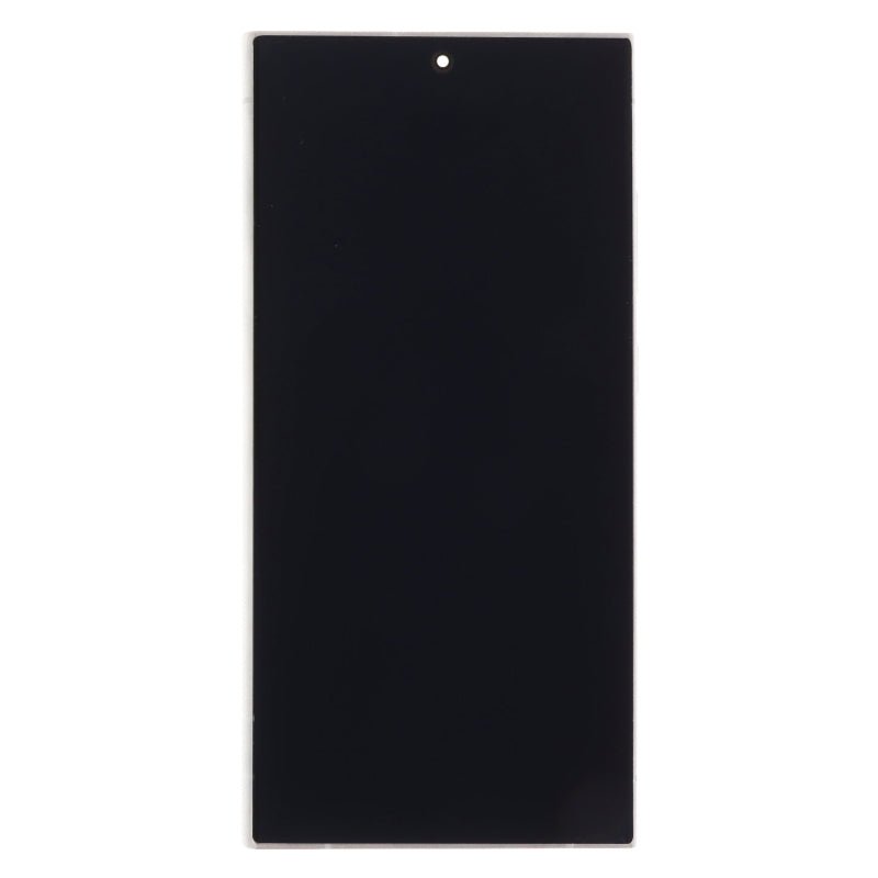 Display met frame voor Samsung Galaxy S25 Ultra S938B Europese versie Titanium White Silver OEM