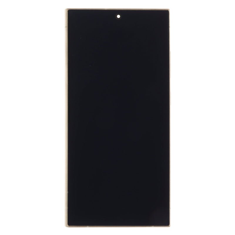 Display met frame voor Samsung Galaxy S25 Ultra S938U VS versie titanium gray Origineel
