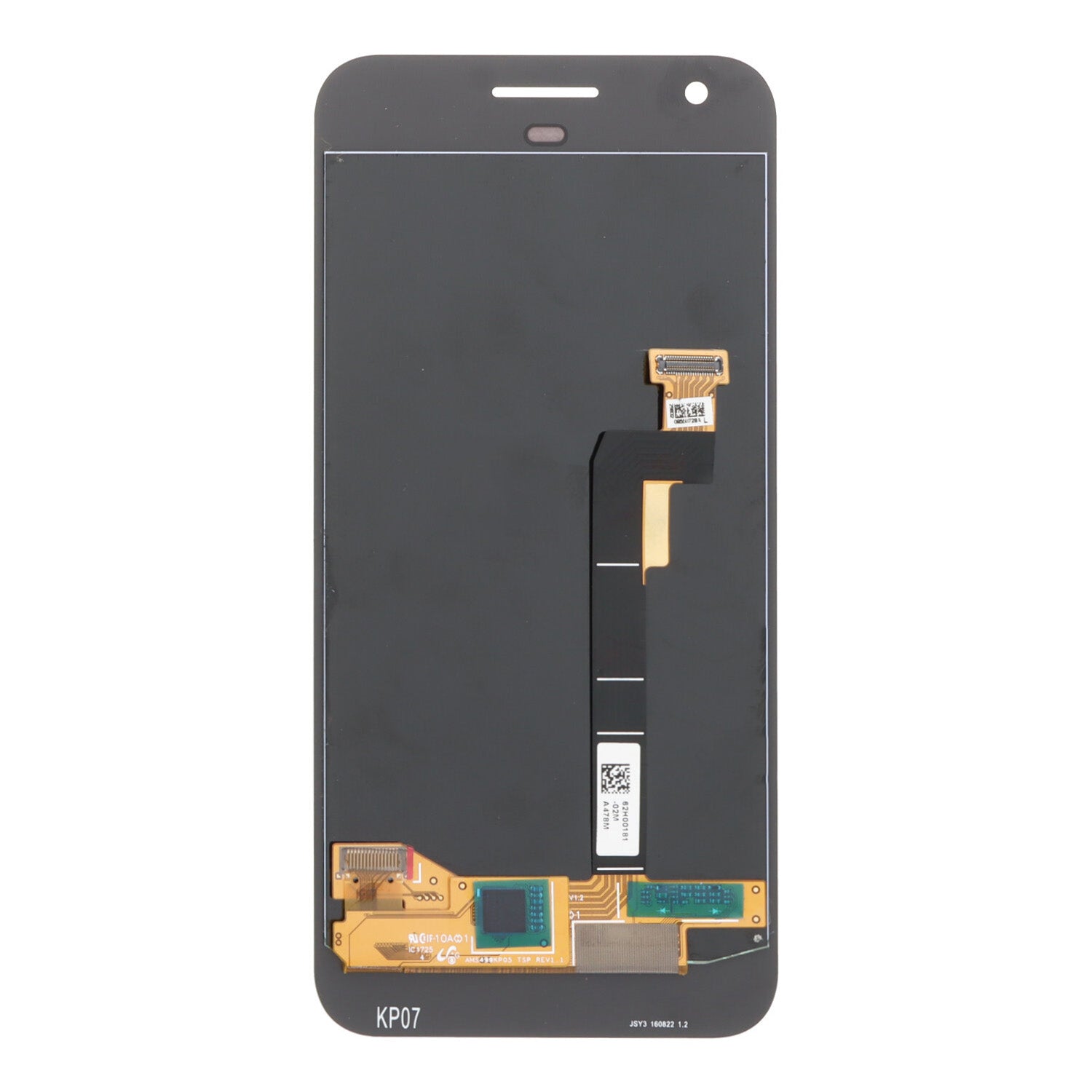 Display voor Google Pixel zwart Origineel