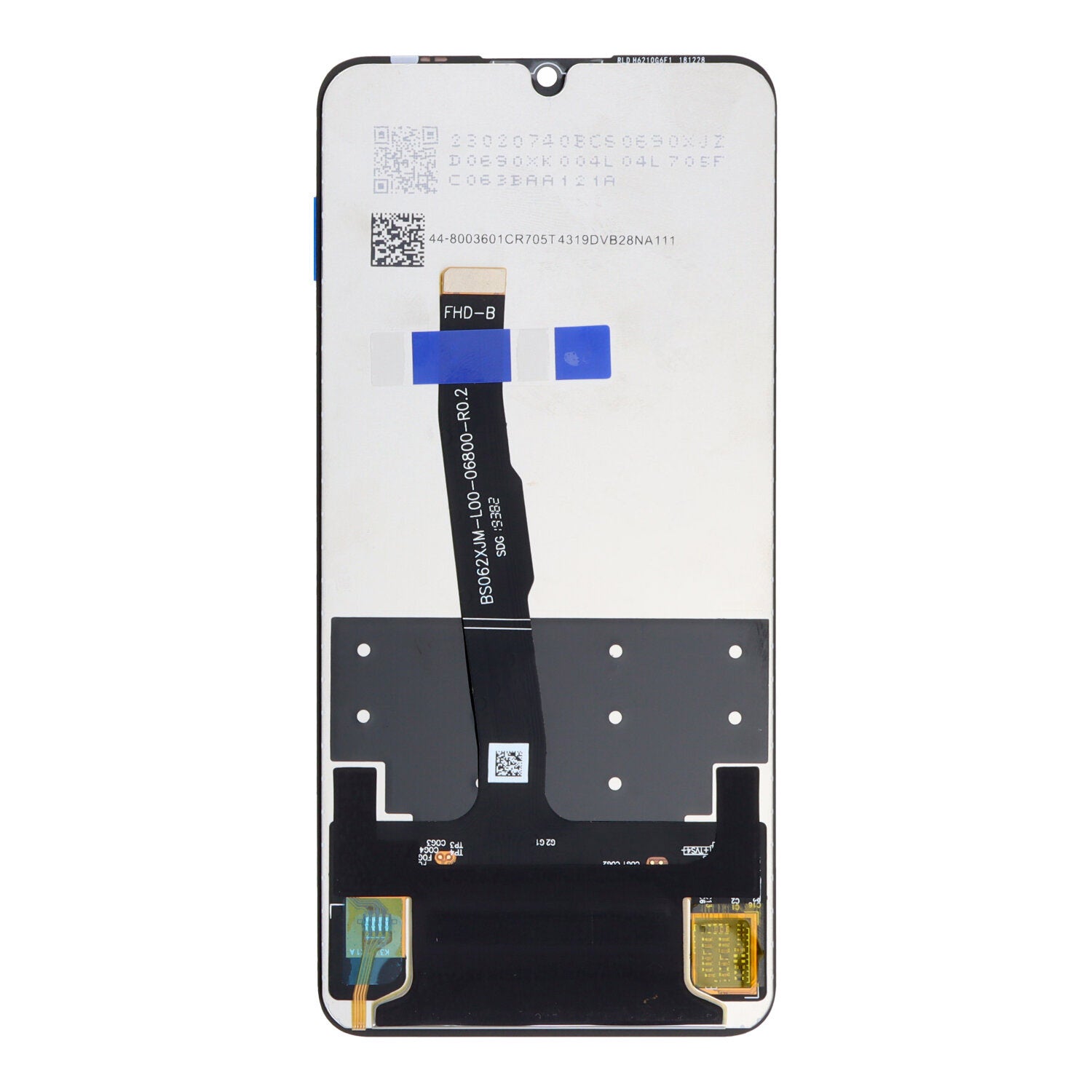 Display voor Huawei P30 lite/P30 lite New Edition/nova 4e FHD - T/FHD - B zwart origineel