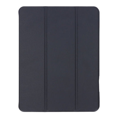 Driedubbel opvouwbare hoes met TPU pennenhouder voor iPad Air 2020/Air 4/Air 2022/Air 5/Air 11 2024/Air 11 2025 Zwart
