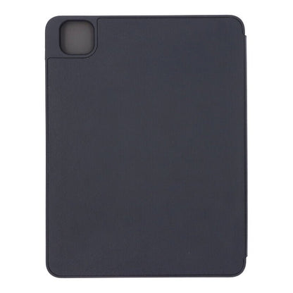 Driedubbel opvouwbare leren hoes met TPU pennenhouder voor iPad Pro 11 2018/Pro 11 2020 zwart