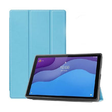 Driedubbel vouwbare hoes voor Lenovo Tab M10 HD Gen 2 TB - X306 Sky Blue