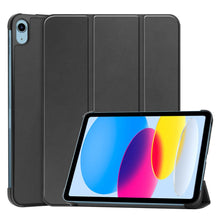 Drievoudige klaphoes voor iPad 2022 (iPad 10th) zwart