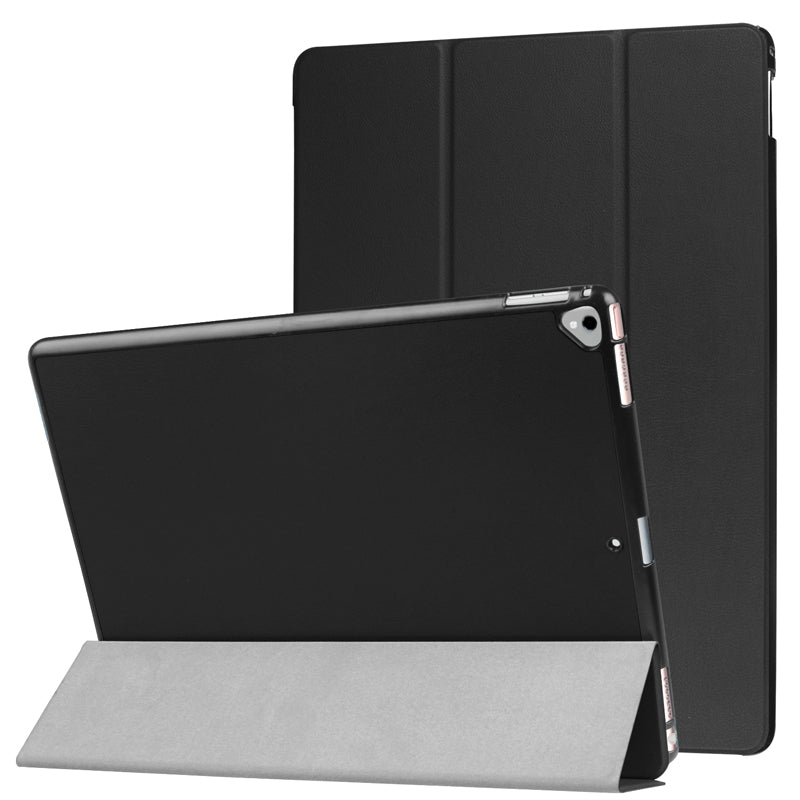 Drievoudige vouwbare hoes voor iPad Pro 12.9 2015 (1st)/Pro 12.9 2017 (2nd) zwart