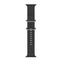 Dubbele gesp siliconen band voor Apple Watch 38MM/40MM/41MM/42MM (S10) Black