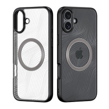 DUX DUCIS Aimo Mag Series Magneet Matte Anti - drop TPU + PC Hoes voor iPhone 16 Black