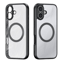 DUX DUCIS Aimo Mag Series Magnetic Matte Anti - drop TPU + PC Hoes voor iPhone 17 Zwart