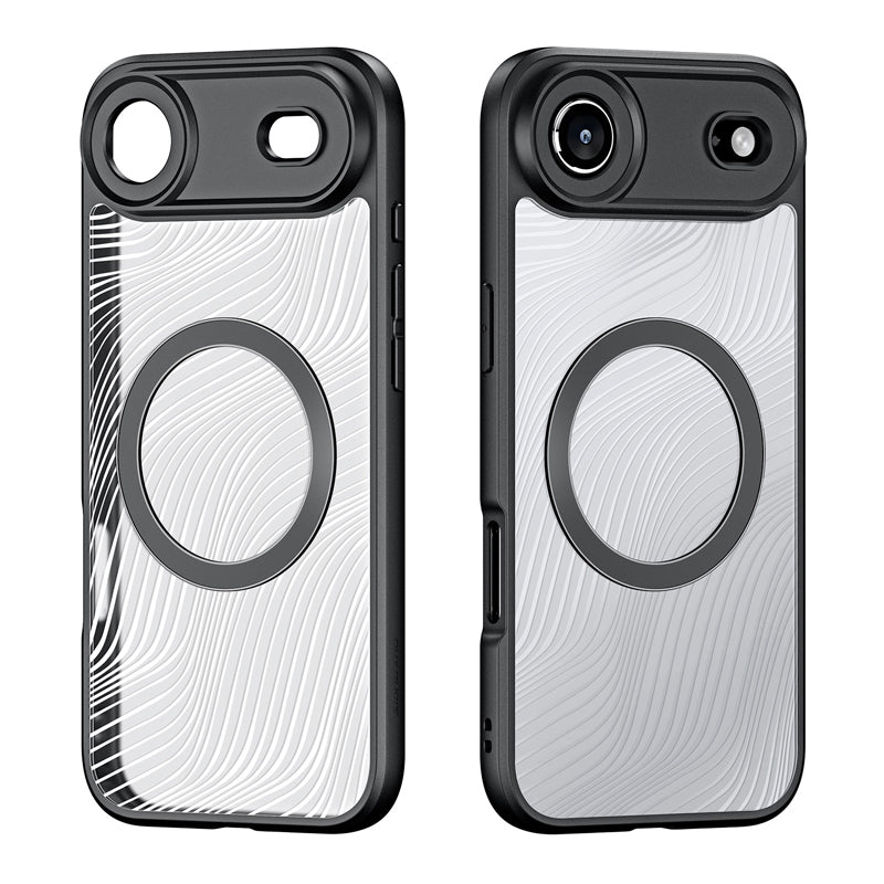 DUX DUCIS Aimo Mag Series Magnetic Matte Anti - drop TPU + PC Hoesje voor iPhone 17 Air Zwart