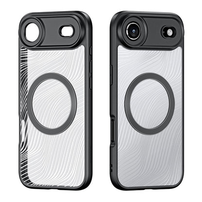 DUX DUCIS Aimo Mag Series Magnetic Matte Anti - drop TPU + PC Hoesje voor iPhone 17 Air Zwart