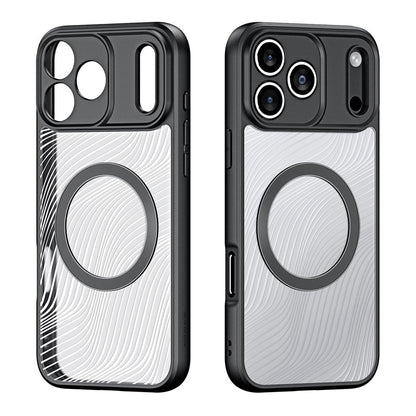 DUX DUCIS Aimo Mag Series magnetisch matte anti - drop TPU + PC hoesje voor iPhone 17 Pro zwart
