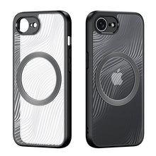 DUX DUCIS Aimo Mag Series magnetische matte anti - drop TPU + PC case voor iPhone 16e black - OEM Spares