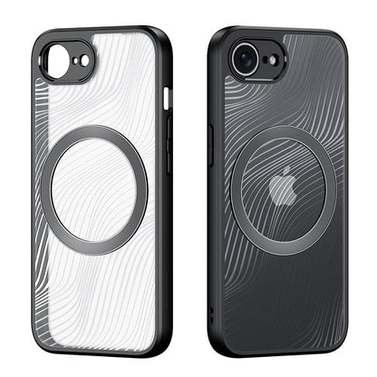 DUX DUCIS Aimo Mag Series magnetische matte anti - drop TPU + PC case voor iPhone 16e black - OEM Spares