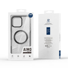DUX DUCIS Aimo Mag Series magnetische matte anti - val TPU + PC hoes voor iPhone 16 Pro zwart