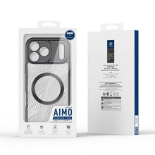DUX DUCIS Aimo Mag Series magnetische matte anti - val TPU + PC hoesje voor iPhone 17 Pro Max zwart