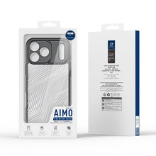 DUX DUCIS Aimo serie matte anti - drop TPU + PC hoes voor iPhone 17 Pro Max zwart