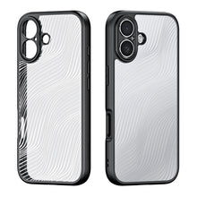 DUX DUCIS Aimo Series Mat Anti - drop TPU + PC Hoesje voor iPhone 17 Zwart