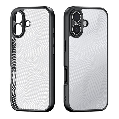 DUX DUCIS Aimo Series Mat Anti - drop TPU + PC Hoesje voor iPhone 17 Zwart