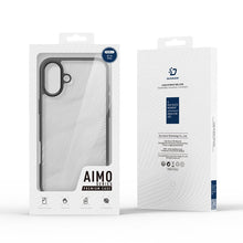DUX DUCIS Aimo Series Matte Anti - drop TPU + PC Hoes voor iPhone 16 Plus Zwart