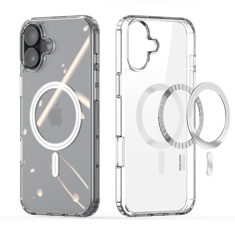 DUX DUCIS Clin Series Clear Case met MagSafe voor iPhone 16 Plus Transparant