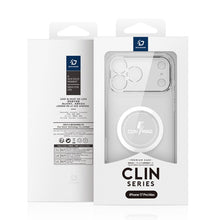 DUX DUCIS Clin Series Clear Case met MagSafe voor iPhone 17 Pro Max Black