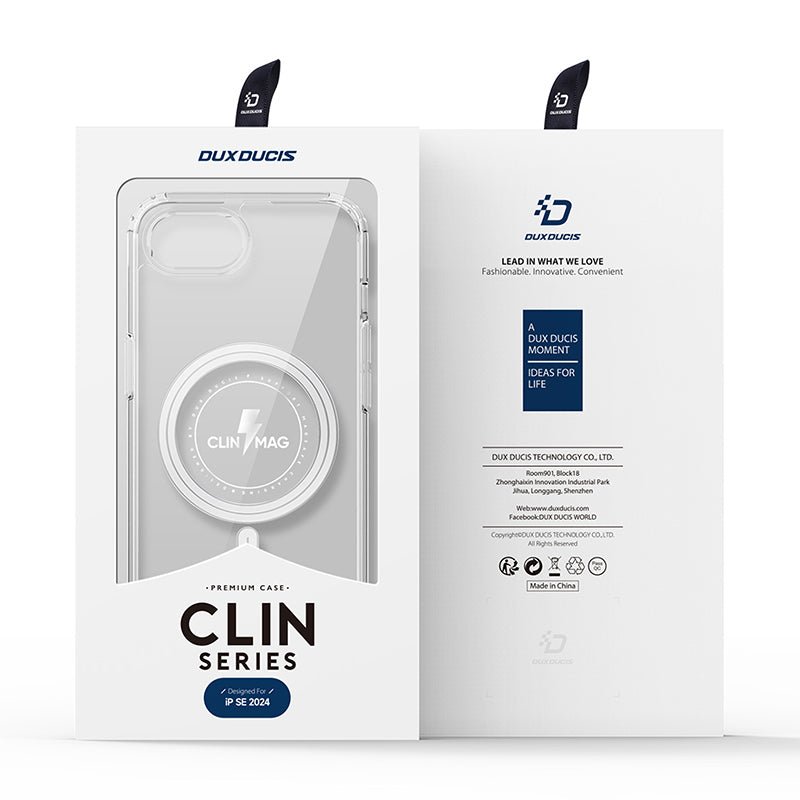DUX DUCIS Clin Series transparante hoes met MagSafe voor iPhone 16e - OEM Spares