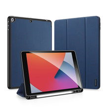 DUX DUCIS DOMO - serie luxe smart wake sleep trifold - stand beschermhoes voor iPad 10.2 2019/10.2 2020/10.2 2021 Blauw - OEM Spares