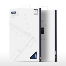 DUX DUCIS DOMO Series luxe smart wake sleep drievoudige - stand beschermhoes voor iPad 2022/10e blauw