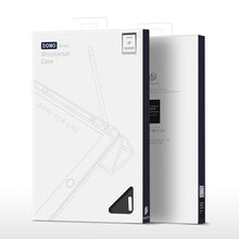 DUX DUCIS DOMO Series Luxe Smart Wake Sleep Trifold - stand Hoesje voor iPad 2022/10th zwart