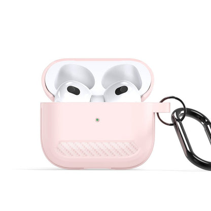 DUX DUCIS PECB Series TPU Hoesje met Haak voor AirPods 3 Pink