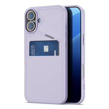 DUX DUCIS Rafi II serie magnetische lederen TPU+PC hoes voor iPhone 16 Plus paars