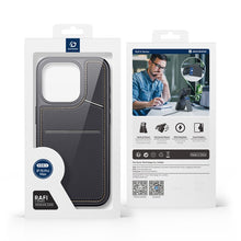 DUX DUCIS Rafi II serie magnetische leren TPU+PC hoesje voor iPhone 15 Pro Max zwart