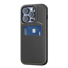 DUX DUCIS Rafi II Series magnetische leren TPU+PC hoes voor iPhone 14 Pro Max zwart