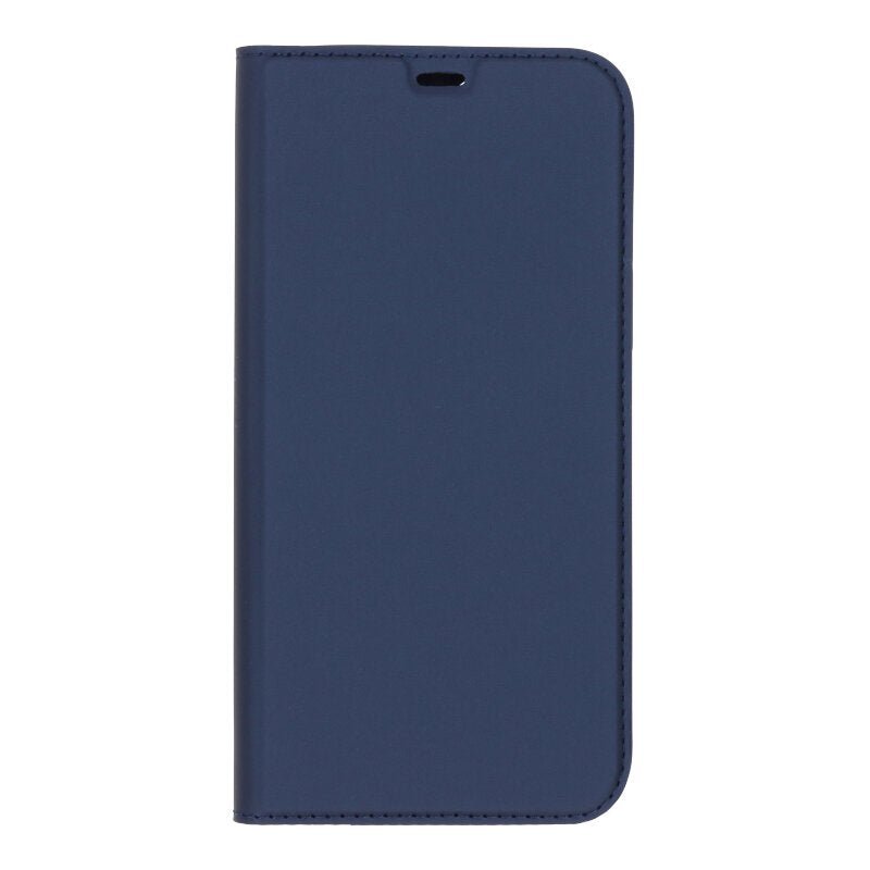 DUX DUCIS Skin Pro Series Horizontaal Flip Leren TPU + PU Hoes voor iPhone 12 Pro Max Blauw