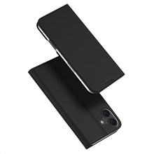 DUX DUCIS Skin Pro Series magnetische horizontale flip lederen TPU + PU hoes voor iPhone 16 Plus black