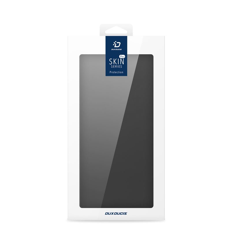 DUX DUCIS Skin Pro Series magnetische horizontale flip leer TPU + PU hoes voor Xiaomi Poco F7 zwart