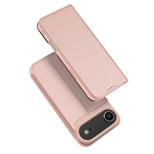 DUX DUCIS Skin Pro Series magnetische horizontale flip leren TPU + PU hoes voor iPhone 17 Air pink