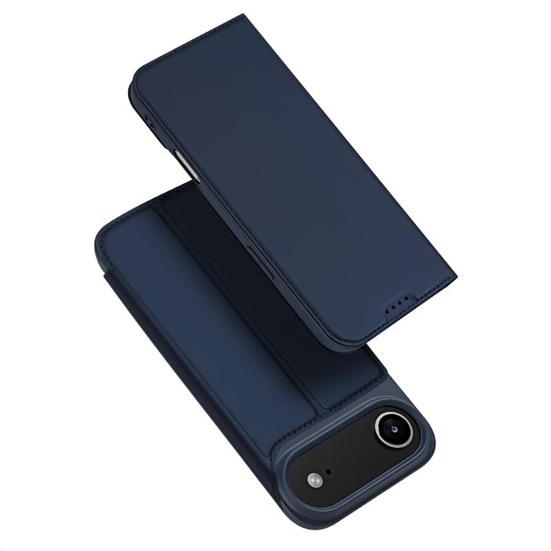 DUX DUCIS Skin Pro Series Magnetische Horizontale Flip Leren TPU + PU Hoesje voor iPhone 17 Air Blauw