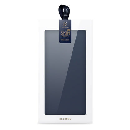 DUX DUCIS Skin Pro Series magnetische horizontale flip TPU + PU hoes voor iPhone 16 Plus blauw