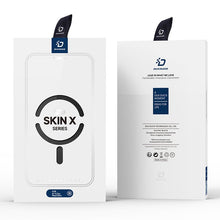 DUX DUCIS Skin X Pro Series Magnetische Horizontale Flip Leather TPU + PU Hoes voor iPhone 15 Pro Max Zwart