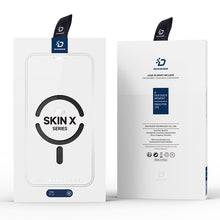 DUX DUCIS Skin X Pro Series Magnetische horizontale flip leren TPU + PU hoes voor iPhone 15 Zwart
