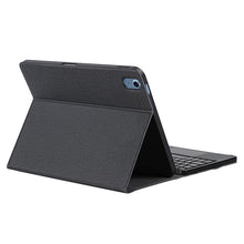 DUX DUCIS TK serie Bluetooth toetsenbord leder hoes met touchpad & slimme slaapfunctie voor iPad 2022 / iPad 10 / 2025 / iPad 11 zwart